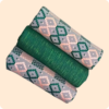 2 Design African Woven Kente