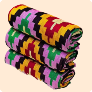 3 Color African Woven Kente