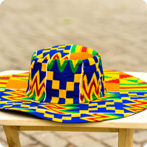 African Print Hat