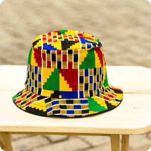African Print Hat