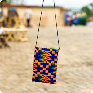 African Print Ladies Hang Bag