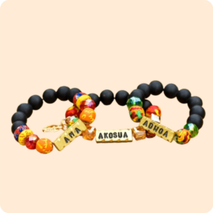 Beaded (Day born & Surname) Bracelets