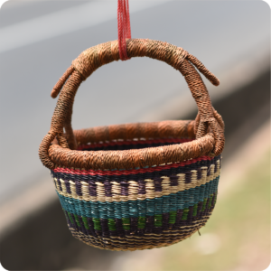 Bolga Basket With Hand