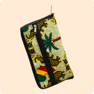 Dwakrom Folded African Print Bag