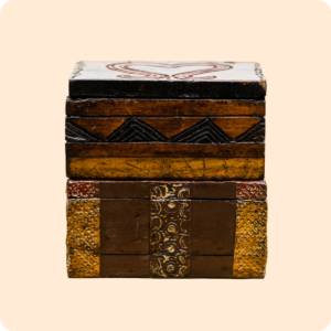 Dwakrom Wooden Jewelry Box
