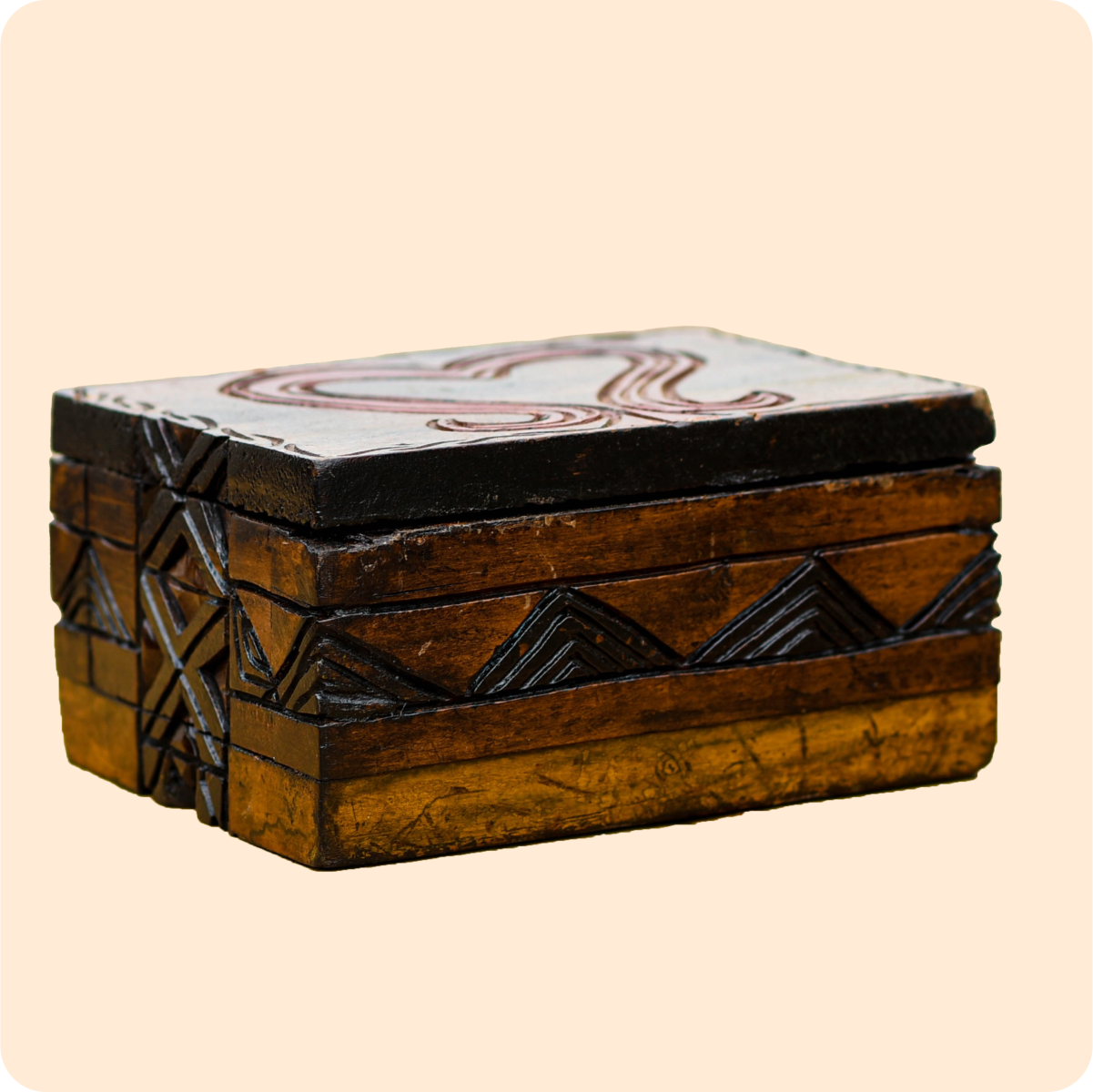 Dwakrom Wooden Jewellery Box - Image 5