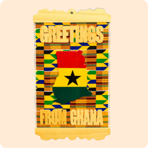 Ghana Flag Wall Decoration