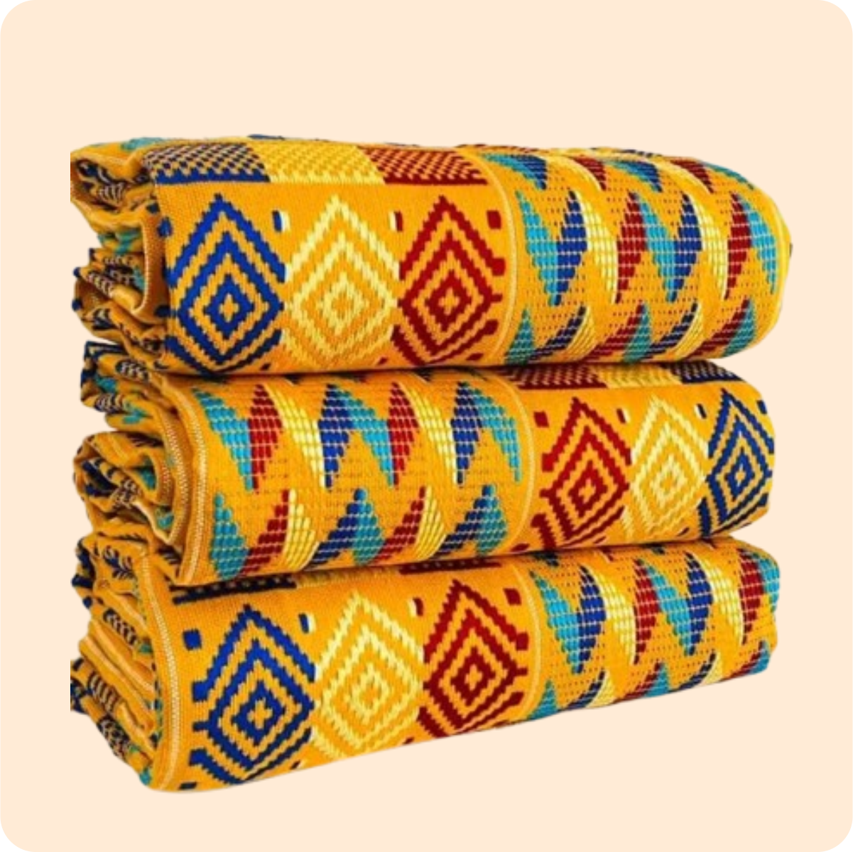 Kite Six Yards African Woven Kente