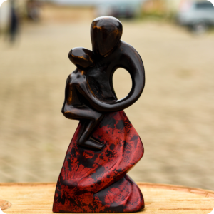 Mother & Child Carved Sculpture Page