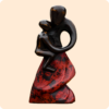 Mother & Child Carved Sculpture
