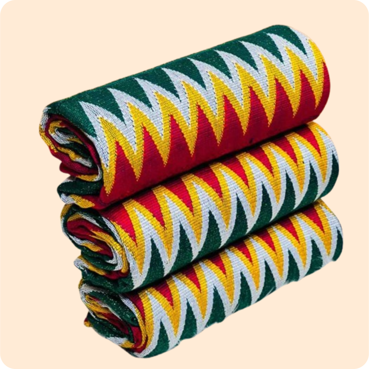 Multi-Design African Woven Kente