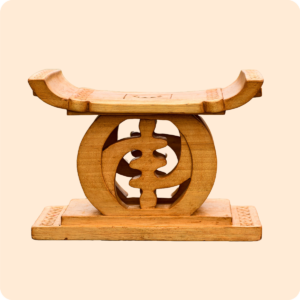 Premium Gye Nyame Stool