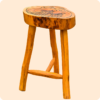 Strong Long Wooden Stool
