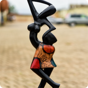 Thinking Man Carved Sculpture