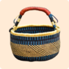 Weaved Basket With Hand