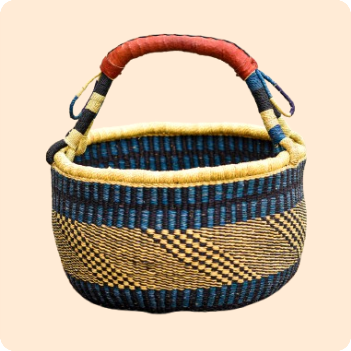 Weaved Basket With Hand