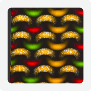 Black & Yellow  Fabric