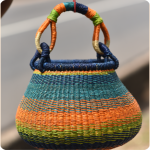 Bolga Multipurpose Pot Basket