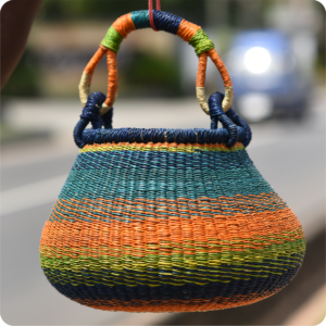 Bolga Multipurpose Pot Basket