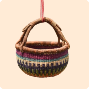 Bolga Multipurpose Round Basket