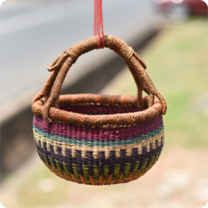 Bolga Multipurpose Round Basket