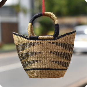 Dwakrom Bolga V-Shape Basket