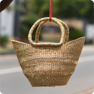 Dwakrom Bolga V-Shape Basket