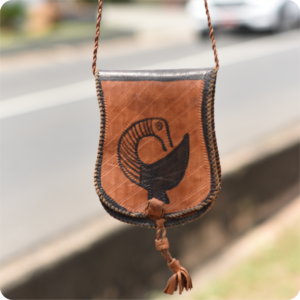 Dwakrom Brown Hand Leather Bag