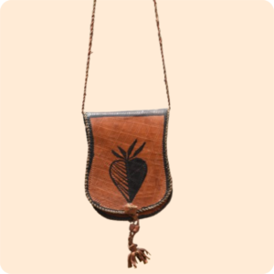 Dwakrom Brown Hand Leather Bag