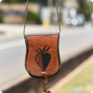 Dwakrom Brown Hand Leather Bag