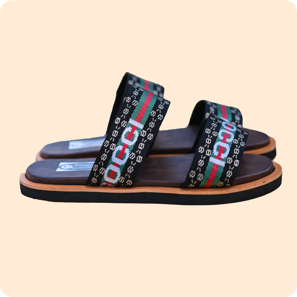 Dwakrom Gucci Strap Slippers For Ladies