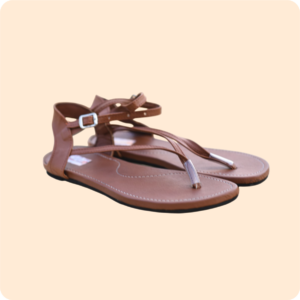 Dwakrom Ladies Brownish Nose Sandals