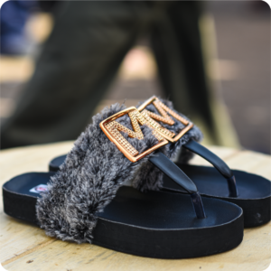 Dwakrom Ladies Hairy Slippers