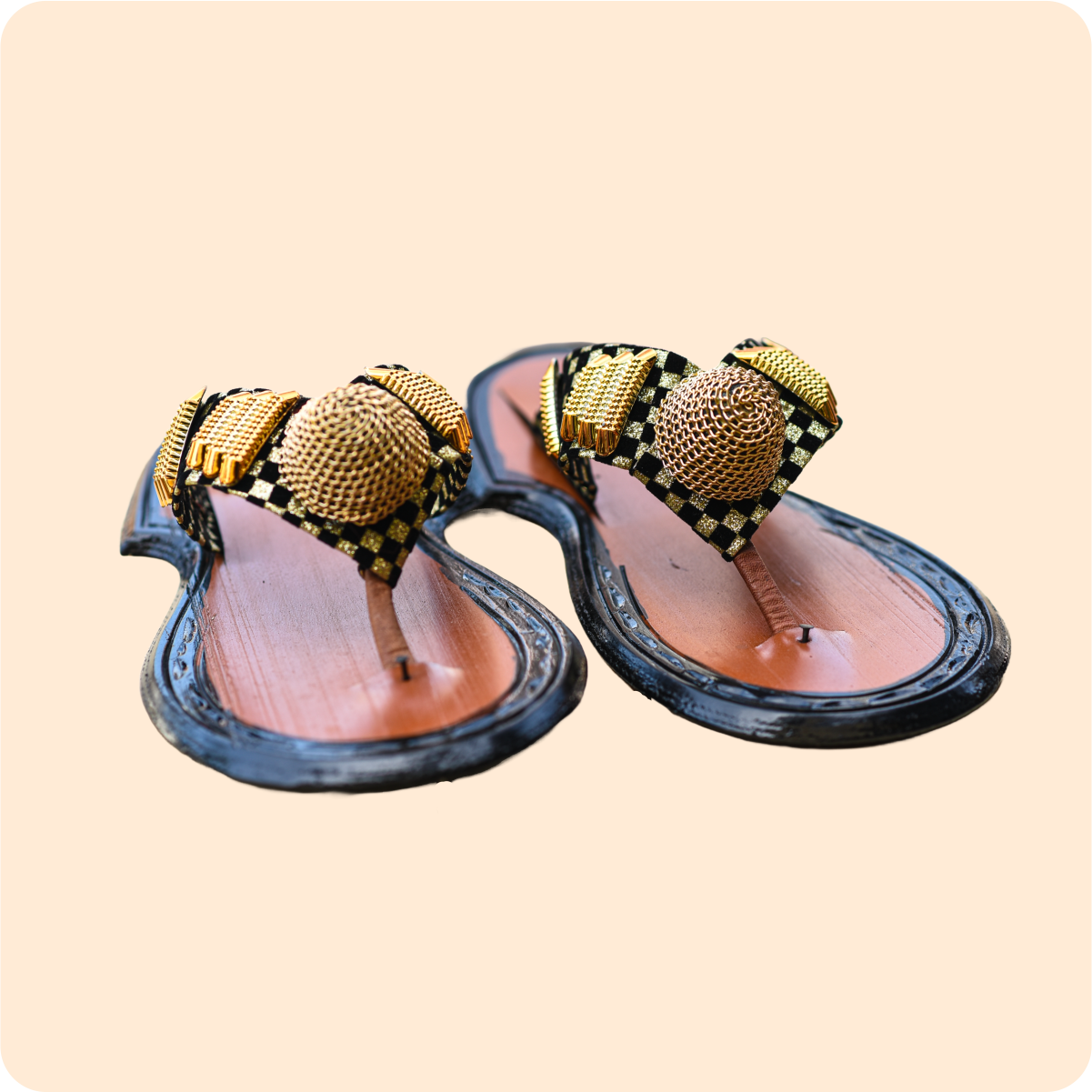 Dwakrom Men Ahenema Slippers