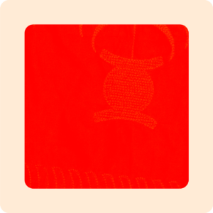 Dwakrom Premium Red Half Piece Cloth