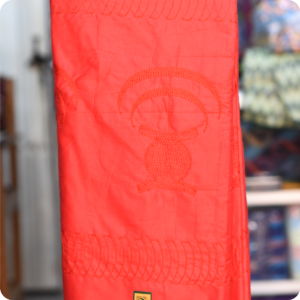 Dwakrom Premium Red Half Piece Cloth