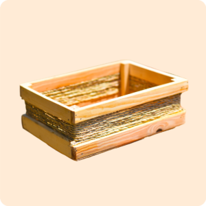 Dwakrom Wooden Hamper