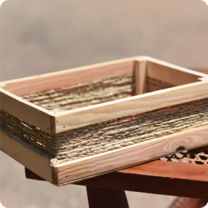 Dwakrom Wooden Hamper