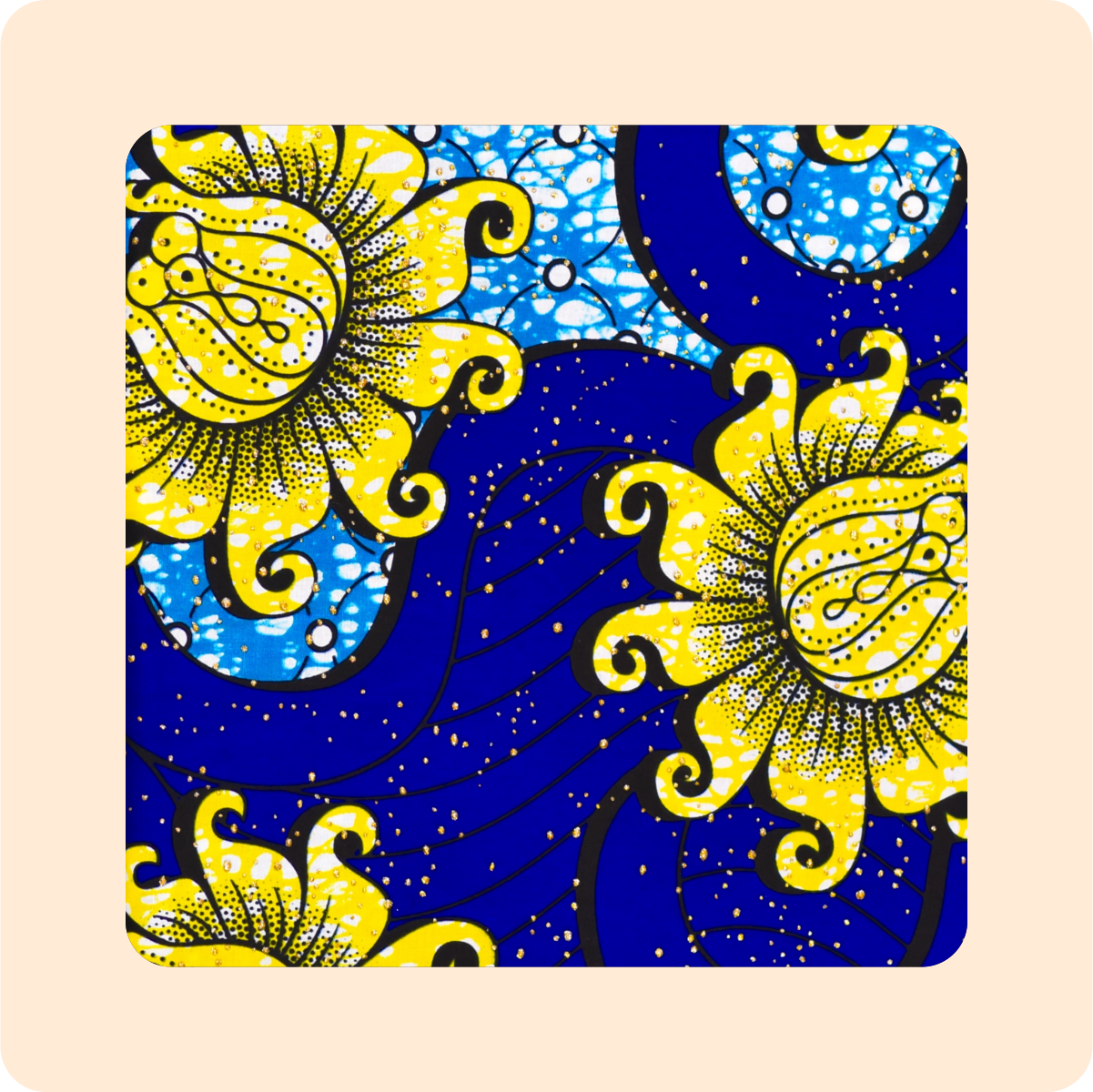 Half Piece Holland Fabric With Stones