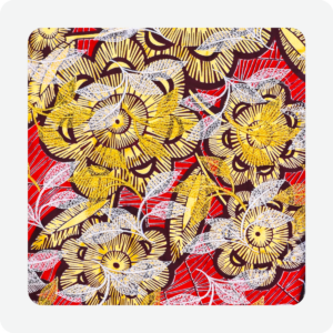 Holland Fabric with Lace