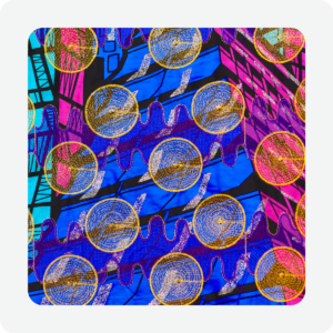 Holland Fabric With Lace