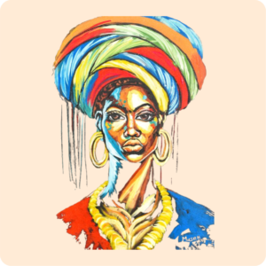 Mama Africa Painting Work 40 By 55 Inches Page