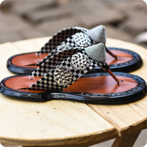 Men Ahenema Slippers with Ash Colour