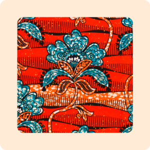 Premium Holland Fabric Designed with Stones Half Piece