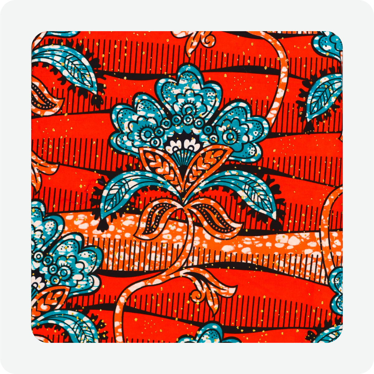 Premium Holland Fabric Designed with Stones - Image 2