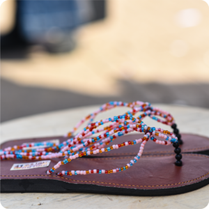 Premium Ladies Beaded Slippers