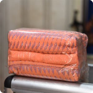 Premium Red Design Kente Cloth