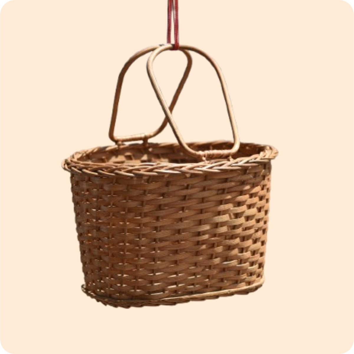 Premium Woven Basket With Hand Page
