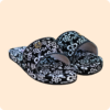 Quality Full Slippers for Ladies With Black and White Colour