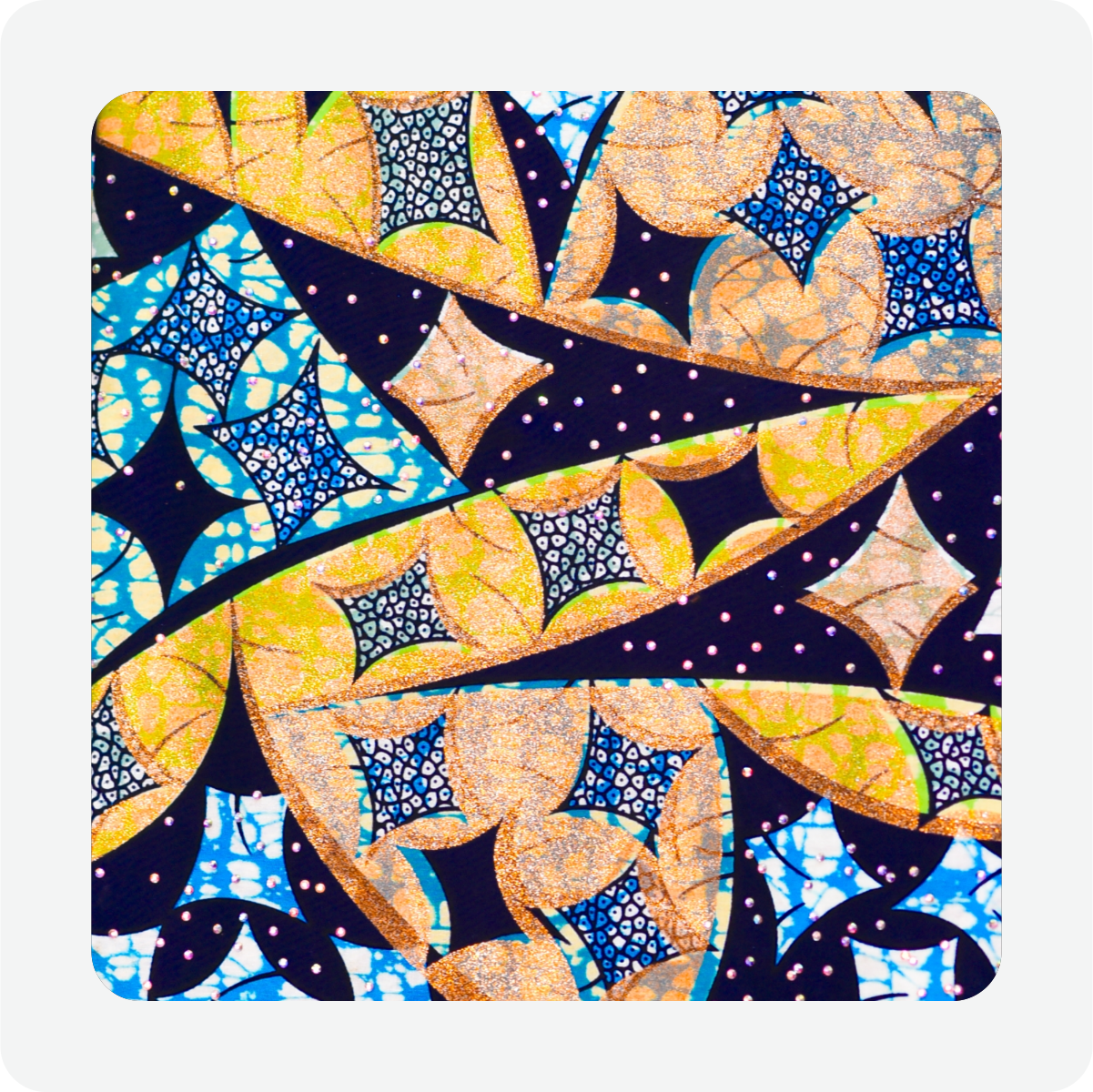 Super Holland Fabric With Stones - Image 2